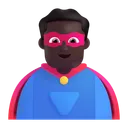 Free Superhero Color Dark Icon