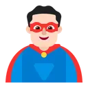 Free Superhero Flat Light Icon