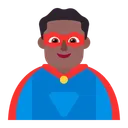 Free Superhero Flat Medium Dark Icon
