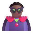 Free Supervillain Color Medium Dark Icon
