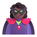Free Supervillain Color Medium Dark Icon
