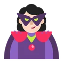 Free Supervillano Plano Luz Icono