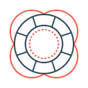 Free Suporte Ajuda Salva Vidas Ícone