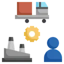 Free Supply Chain  Icon