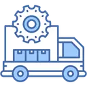 Free Supply Delivery Truck Shipping Icon