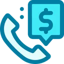 Free Support Call Service Icon