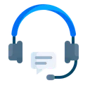 Free Headphone Customer Care Icon