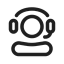 Free Business Man Support Icon