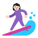 Free Surf Plat Leger Icon
