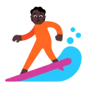 Free Surf Plat Sombre Icon