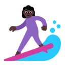 Free Surf Plat Sombre Icon