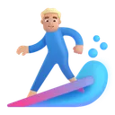 Free Surf Couleur Moyen Leger Icon