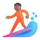 Free Surf Couleur Moyen Icon