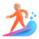 Free Surf Couleur Moyen Leger Icon