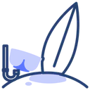 Free Surfboard  Icon