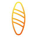 Free Surfing Summer Beach Icon