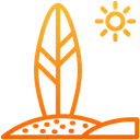 Free Surfboard Summer Sport Icon