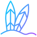 Free Surfing Board  Icon