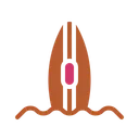 Free Surfing Summer Beach Icon