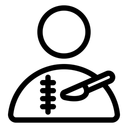 Free Surgery Doctor Patient Icon