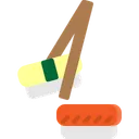 Free Sushi Chopsticks Salmon Icon