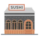 Free Sushi Restaurant Eating House Eatery Icon