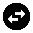 Free Tauschen Horizontal Kreis Symbol