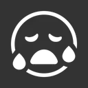 Free Sweating Emoji Expression Icon