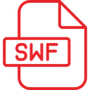 Free Swf file  Icon