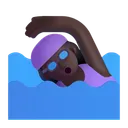 Free Swimming Color Dark Icon