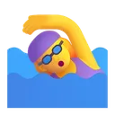 Free Swimming Color Default Icon