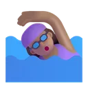 Free Swimming Color Medium Icon