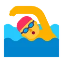 Free Swimming Flat Default Icon