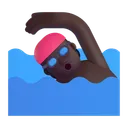 Free Swimming Color Dark Icon
