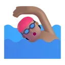 Free Swimming Color Medium Icon