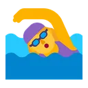 Free Swimming Flat Default Icon