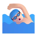 Free Swimming Color Light Icon