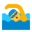 Free Swimming Flat Default Icon