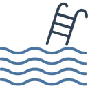 Free Swimming Pool Swimming Pool Steps Icon