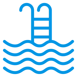 Free Swimming pool ladder  Icon