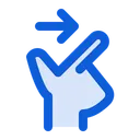 Free Swipe Right Finger Icon