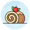 Free Swill Roll Cake Icon