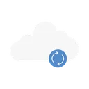 Free Sync Cloud Cloud Storage Icon