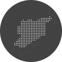 Free Syria Country Map Icon