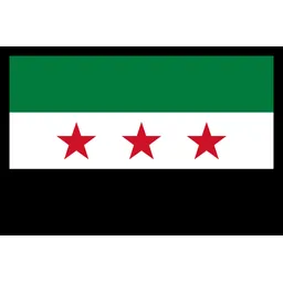 Free Syria Flag Flag Icon