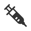 Free Syringe Vaccine Injection Icon