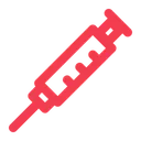 Free Syringe Sick Medicine Icon