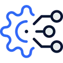 Free System Blue Black Lineal Icon