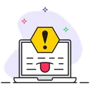 Free System Error Attention Exclamation Icon