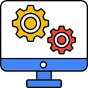 Free Asset System Setting Computer Setting Icon